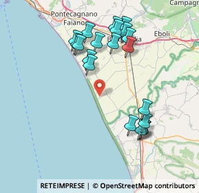 Mappa Via Giorgio AMBROSOLI, 84025 Eboli SA, Italia (8.4985)