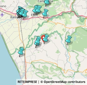 Mappa Via dimesse, 84045 Altavilla Silentina SA, Italia (10.8055)