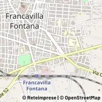 Mapa Francavilla Fontana