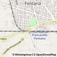 지도 Francavilla Fontana
