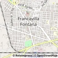 Peta Francavilla Fontana