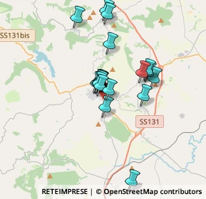 Mappa Regione Mesu 'E Jagas, 07047 Thiesi SS, Italia (2.7795)