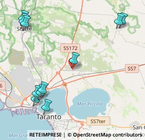 Mappa Corso Bruno Buozzi, 74123 Paolo VI TA, Italia (5.95)