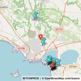 Mappa SP 47, 74123 Taranto TA, Italia (6.381)
