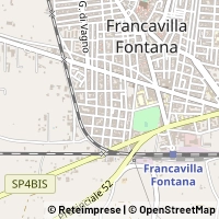 Térkép Francavilla Fontana