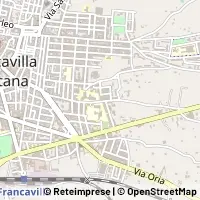 Mapa Francavilla Fontana