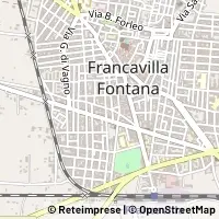 Hartă Francavilla Fontana