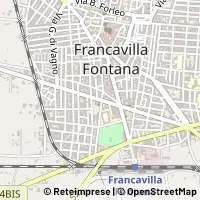 Map Francavilla Fontana