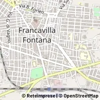 Kaart Francavilla Fontana