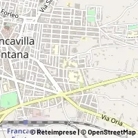 Map Francavilla Fontana