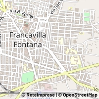 Peta Francavilla Fontana