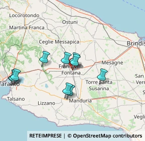 Mappa Via Niccolò De Reggio, 72021 Francavilla Fontana BR, Italia (28.75933)