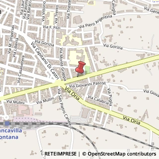 Mappa Via Niccol? De Reggio, 47, 72021 Francavilla Fontana, Brindisi (Puglia)
