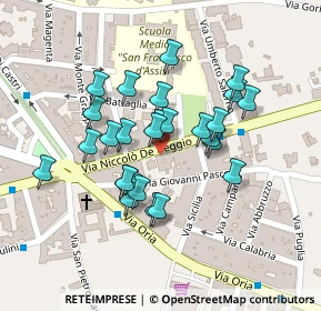 Mappa Via Giovanni Pascoli, 72021 Francavilla Fontana BR, Italia (0.09259)