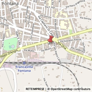 Mappa Via Massimo D'Azeglio, 12, 72021 Francavilla Fontana BR, Italia, 72021 Francavilla Fontana, Brindisi (Puglia)