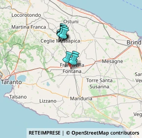 Mappa Via Ruggero Leoncavallo, 72021 Francavilla Fontana BR, Italia (10.6)