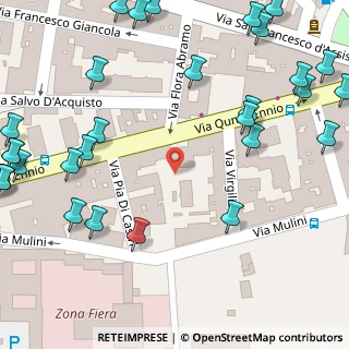 Mappa Via Quinto Ennio, 72021 Francavilla Fontana BR, Italia (0.1)