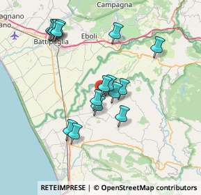 Mappa Via Campoluongo, 84045 Altavilla Silentina SA, Italia (7.38375)