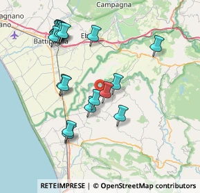 Mappa Via Campoluongo, 84045 Altavilla Silentina SA, Italia (8.689)