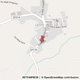 Mappa Via Melchiorre Gioia, 168, 84045 Altavilla Silentina, Salerno (Campania)