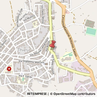 Mappa Via Umberto, 75, 07047 Thiesi, Sassari (Sardegna)