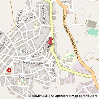 Mappa Via Roma, 49, 07047 Thiesi, Sassari (Sardegna)