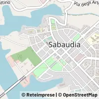नक्शा Sabaudia