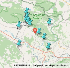 Mappa 81010 Gioia Sannitica CE, Italia (7.07909)