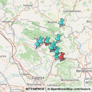 Mappa Via Fontanelle, 81010 Gioia Sannitica CE, Italia (9.7675)
