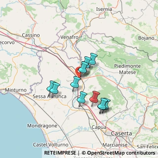 Mappa Via Ceraselle, 81040 Caianello CE, Italia (11.34083)