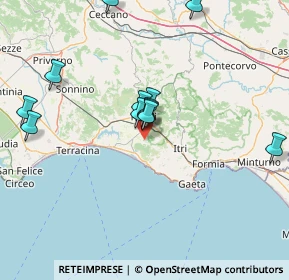 Mappa Via Cesulo I, 04022 Fondi LT, Italia (15.64083)