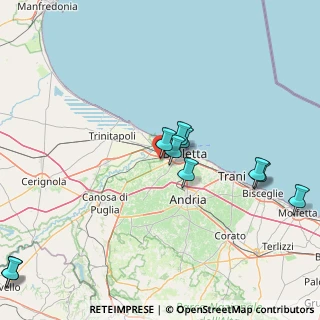 Mappa CAP, 76121 Barletta BT, Italia (21.43364)