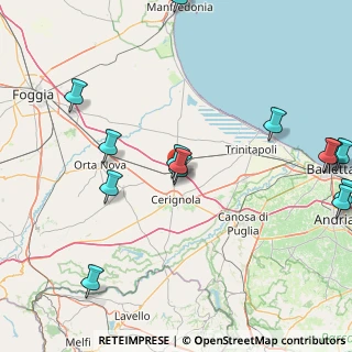 Mappa V4X+MW, 71042 Cerignola FG (23.31933)