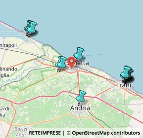 Mappa Via Artemisia Gentileschi, 76121 Barletta BT, Italia (10.39)