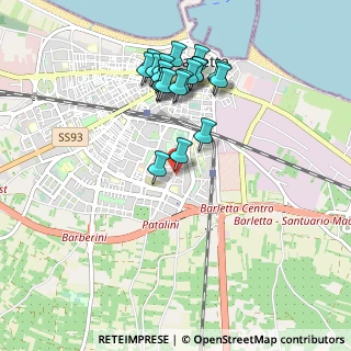 Mappa Via Grazia Deledda, 76121 Barletta BT, Italia (0.987)