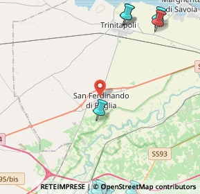 Mappa Via Sapienza, 76017 San Ferdinando di Puglia BT, Italia (8.2235)