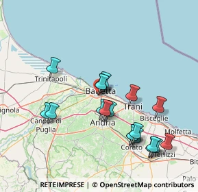 Mappa Via Francesco Capacchione, 76121 Barletta BT, Italia (16.18211)