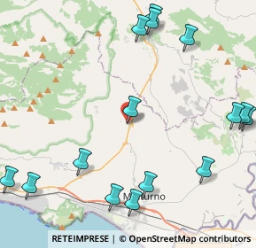 Mappa Via Alessandro Manzoni, 04020 Spigno Saturnia LT, Italia (6.22938)