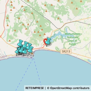 Mappa Via Riva del Fiume, 04022 Terracina LT, Italia (4.775)