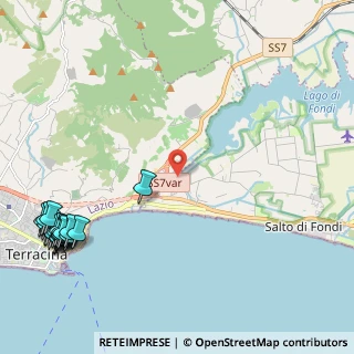 Mappa Via Riva del Fiume, 04022 Terracina LT, Italia (3.5845)