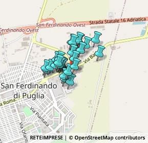 Mappa Traversa Via Paolo Borsellino, 76017 San Ferdinando di Puglia BT, Italia (0.25926)