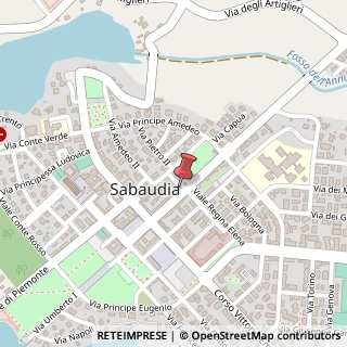 Mappa Corso Vittorio Emanuele II, 61, 04016 Sabaudia, Latina (Lazio)