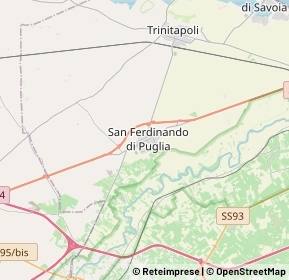Mappa 76017 San Ferdinando di Puglia BT, Italia (2.295)
