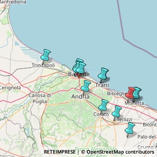 Mappa Via Crocifisso Contrada S. Marco, 76121 Barletta BT, Italia (15.57571)