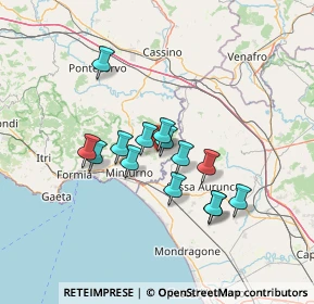 Mappa Via Selce, 04020 Santi Cosma e Damiano LT, Italia (11.68643)