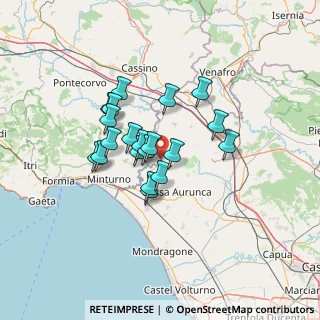 Mappa Fiume Garigliano, 04021 Castelforte LT, Italia (10.701)