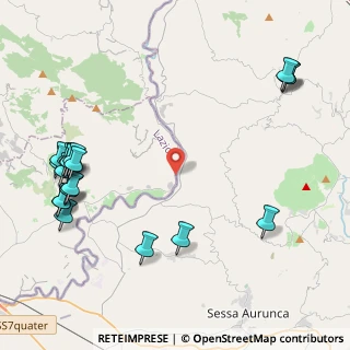 Mappa Fiume Garigliano, 04021 Castelforte LT, Italia (6.0645)
