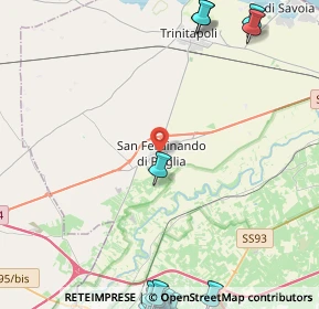 Mappa Via XXIV Maggio, 76017 San Ferdinando di Puglia BT, Italia (8.0165)
