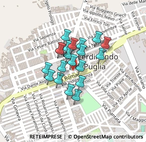 Mappa Via XXIV Maggio, 76017 San Ferdinando di Puglia BT, Italia (0.151)