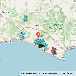 Mappa Via S. Vincenzo, 04022 Fondi LT, Italia (6.37786)